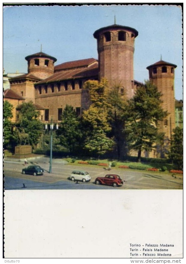 Torino - Palazzo Madama - 1963 - Formato Grande Viaggiata - Palazzo Madama