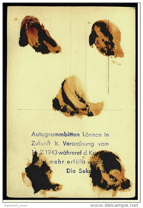 Autogramm  Kirsten Heiberg  Handsigniert  -  Portrait  -  Schauspieler Foto Ross Verlag Nr. 2688/1 Von Ca.1940 - Autographes