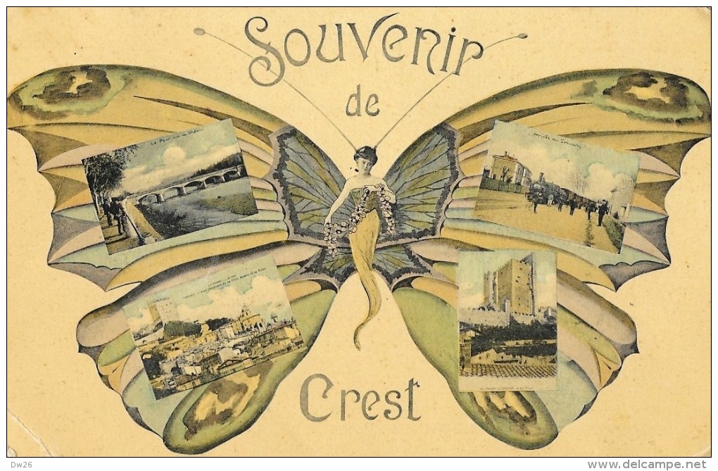 Souvenir De Crest - Multivues - Collection Artistique Lux - Crest