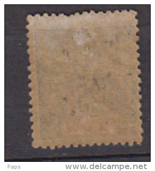 1900/1907-MAYOTTE N°8* - Unused Stamps