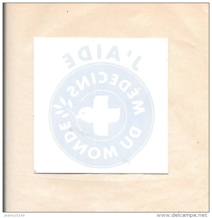 Vitrophanie J´aide Médecins Du Monde. - Stickers