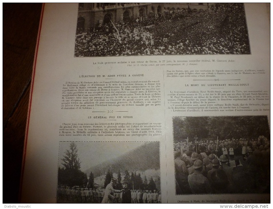 1917 Les USA inquiets prennent part à la guerre mais tout est déjà joué ; Grades et insignes des américains; FLORENCE.