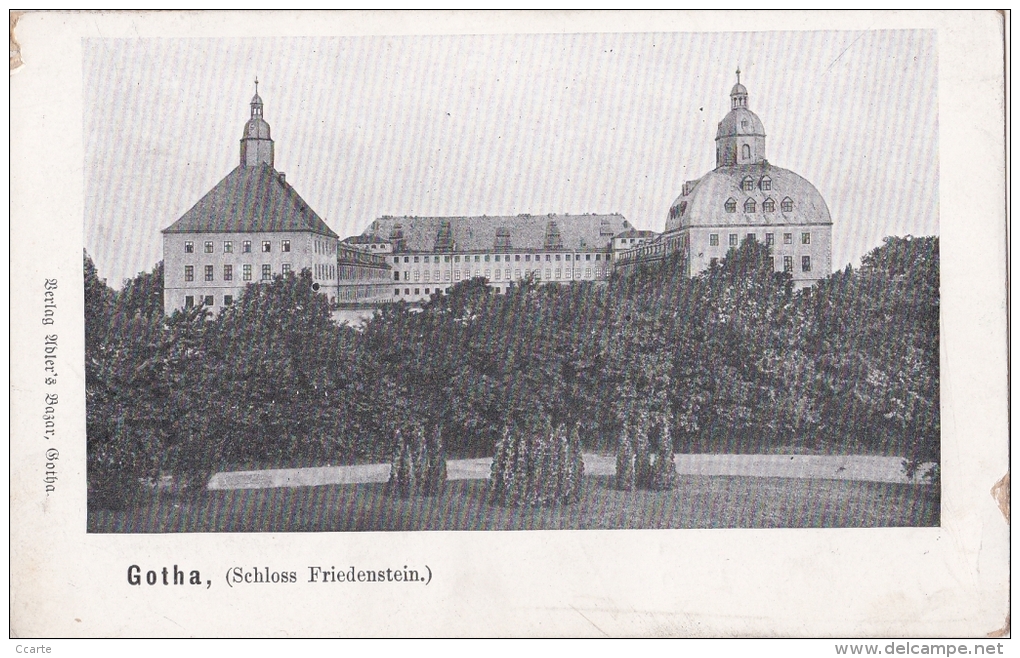 GOTHA / SCHLOSS FRIEDENSTEIN - Gotha