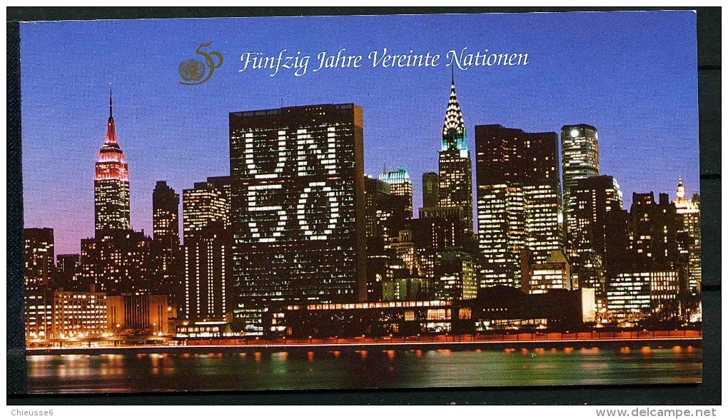 Nations Unies - New York ** Carnet N° C680 - 50e Ann. Des Natrions Unies (portraits De Peuples) - Libretti