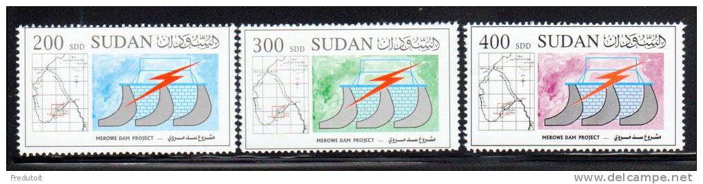 SOUDAN -  N° 550/552 **  (2005) - Sudan (1954-...)