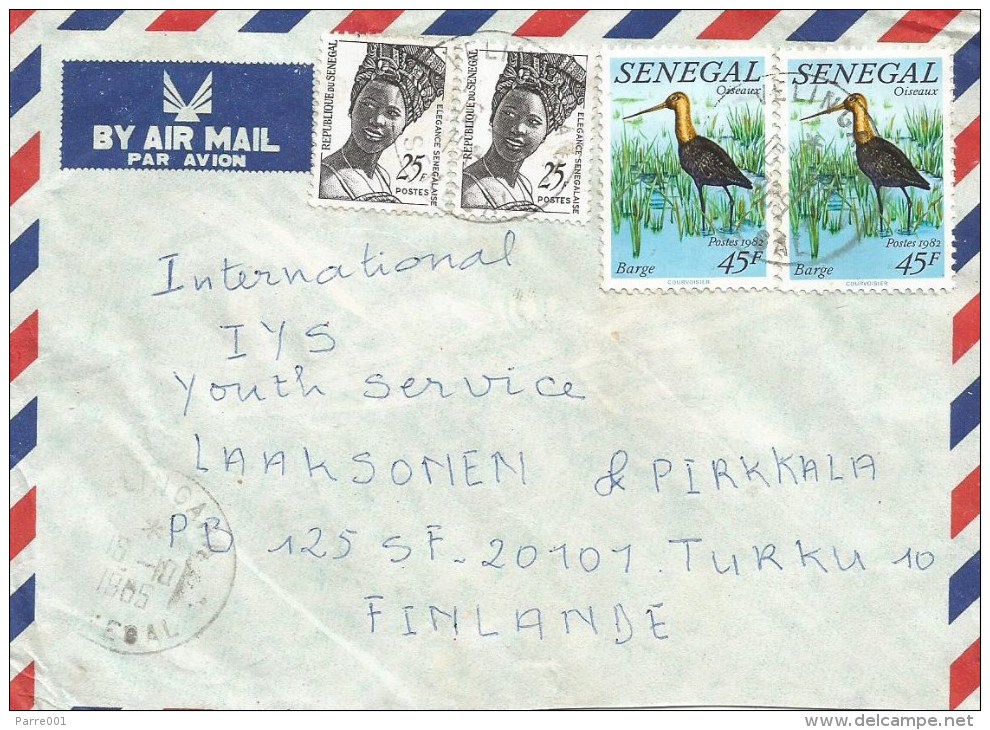 Senegal 1985 Velinga Bar-tailed Godwit Limosa Lapponica Bird Cover - Albatrosse & Sturmvögel