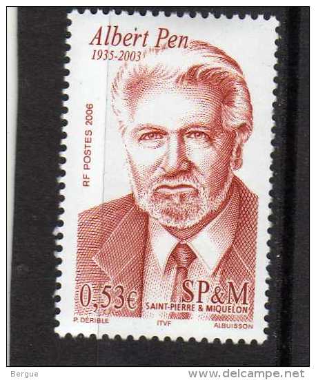 ST PIERRE ET MIQUELON    N° 862  ** LUXE - Unused Stamps