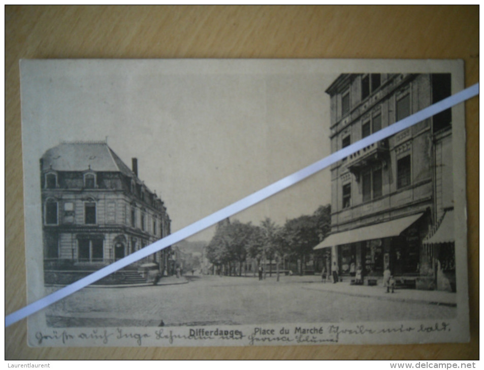 DIFFERDANGE _ Place Du Marché 1920 - Differdange