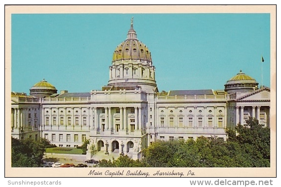 Main Capitol Building Harrisburg Pennsylvania - Harrisburg