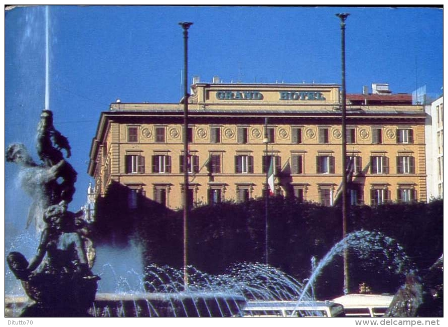 Roma - Le Grand Hotel - Formato Grande Non Viaggiata - Bars, Hotels & Restaurants