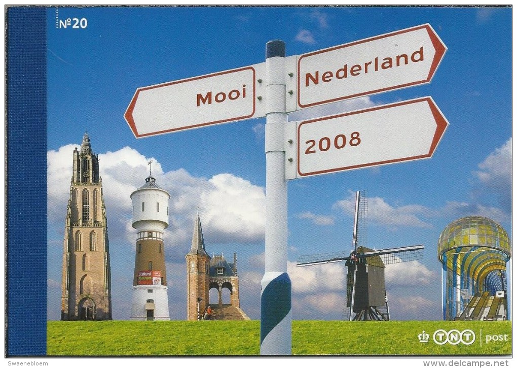 Pz.- Mooi Nederland 2008. Prestige Boekje No. 20. 02/2008. 2 Scans - Ungebraucht