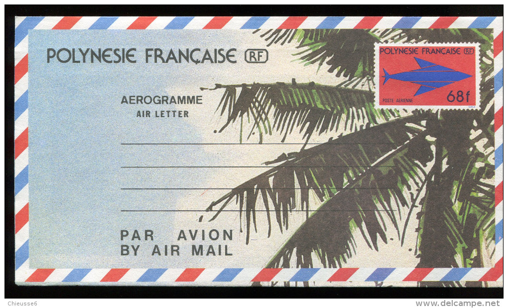 0500 -   Polynésie - Aérogramme N° 8 - Aérogrammes