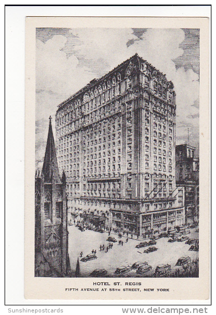 New York City Hotel St Regis Albertype - Bares, Hoteles Y Restaurantes