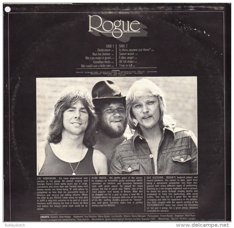 * LP *  ROGUE (Guy Fletcher)  - SAME (Holland 1975) - Disco, Pop