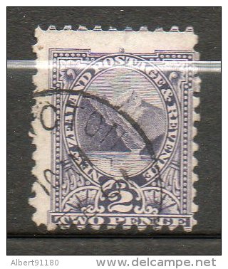 N ZELANDE  Pic Pembroke 1903-08 N°115 - Used Stamps