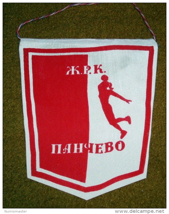 HANDBALL CLUB PANCEVO , SERBIA , FLAG 115 X 135 Mm - Handball