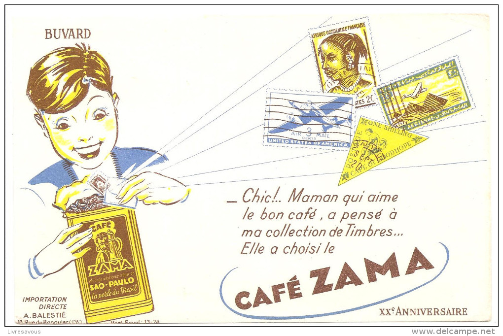 Buvard Zama Café Zama Chic! .. Maman Qui Aime Le Bon Café - Café & Té