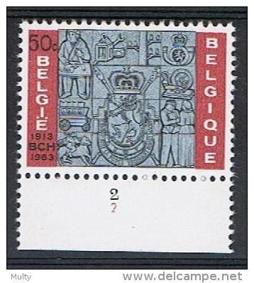 Belgie OCB 1271 (**) Met Plaatnummer 2. - 1961-1970