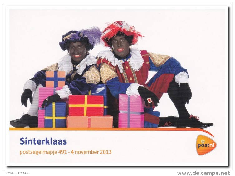 Nederland 2013, Postfris MNH, Folder 491, Sinterklaas - Neufs