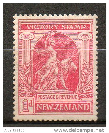 N ZELANDE  Allégorie De La Paix 1919 N°170 - Unused Stamps