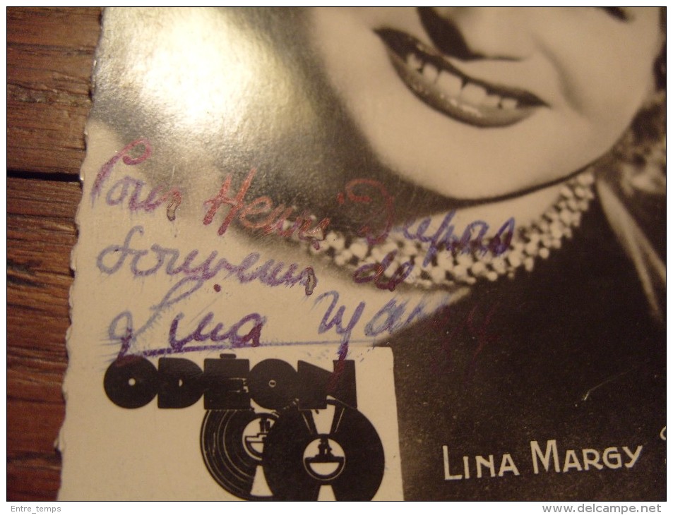 Dedicace Lina Margy - Artistes