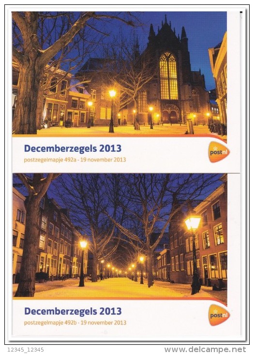 Nederland 2013, Postfris MNH, Folder 492, Christmas - Neufs