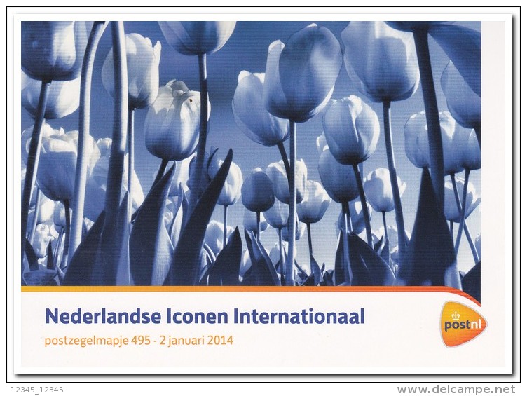 Nederland 2013, Postfris MNH, Folder 495, Dutch Icons - Neufs