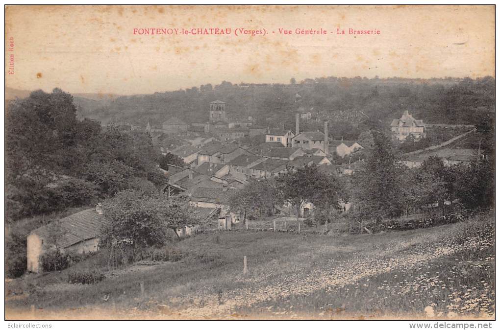 Fontenoy Le Château    88     Vue Générale  La Brasserie     ( Voir Scan) - Sonstige & Ohne Zuordnung