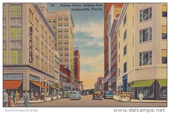 Adams Street Looking East Jacksonville Florida - Jacksonville