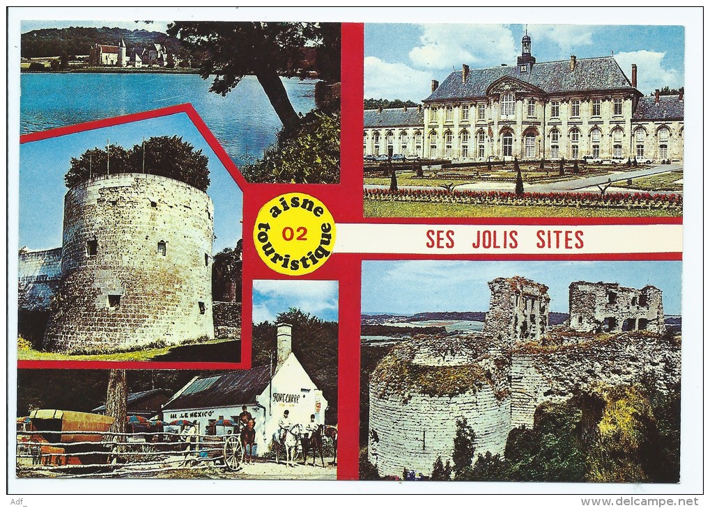 CP LE TORTOIR DE SAINT NICOLAS AUX BOIS, L'ABBAYE DE PREMONTRE, COUCY LE CHATEAU, RANCH EN FORET DE ST GOBAIN, AISNE 02 - Autres & Non Classés