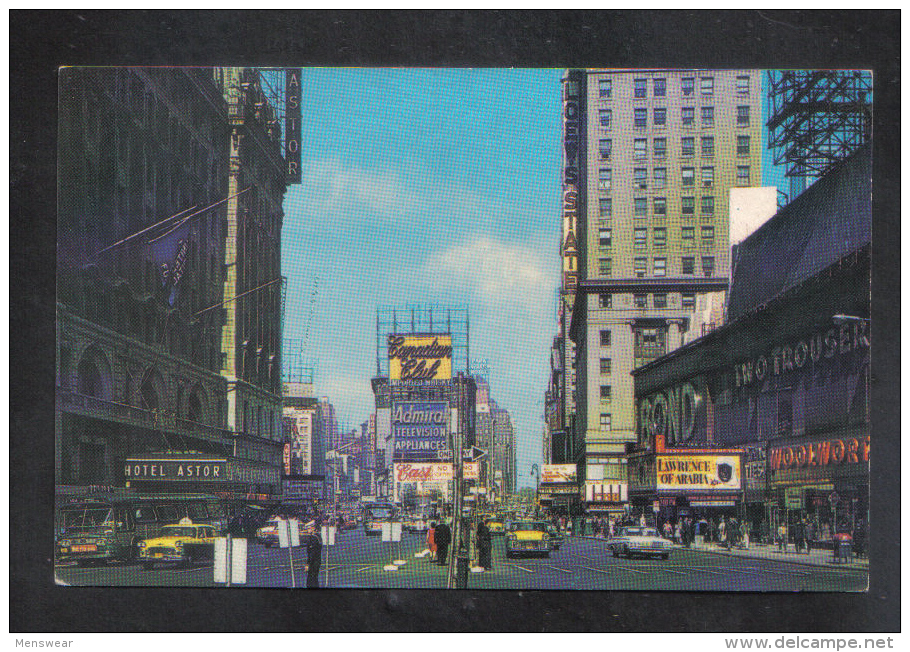 UNITED STATES  - TIME SQUARE  1950s  POSTCARD - Time Square