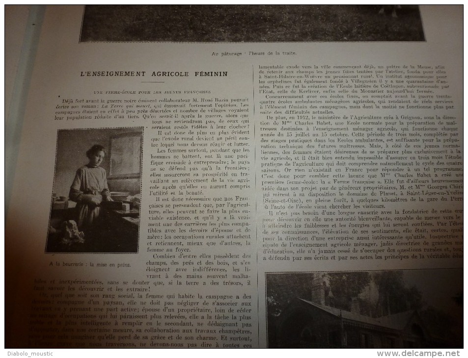 1917 ;Le TROIS-MATS "KLEBERT" et son équipage à l'honneur; Espion LASZLO; Femmes aux champs;KERENSKY; Faire du BON PAIN