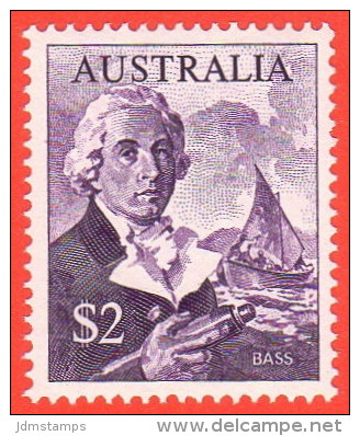 AUS SC #416 MH  1966 George Bass - Mint Stamps