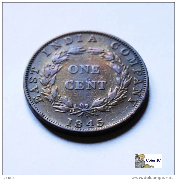 Gran Bretaña - East India - 1 Cent - 1845 - Colonias