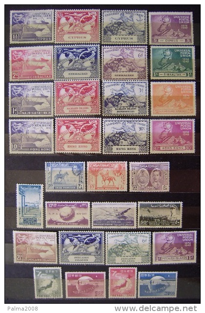 UNION POSTAL UNIVERSAL ( U.P.U ) - 8 SERIES DE VARIOS PAISES - VER  RELACION DE PAISES - UPU (Union Postale Universelle)