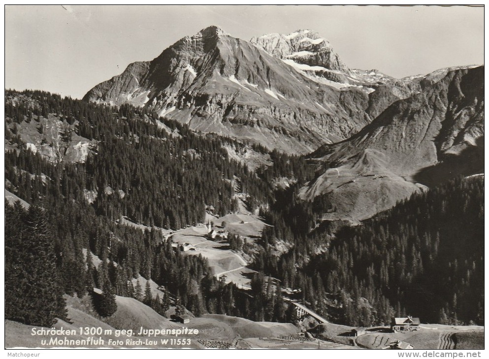 AUTRICHE - SCHROCKEN 1300 M Geg JUPPENSPITZE - Schröcken