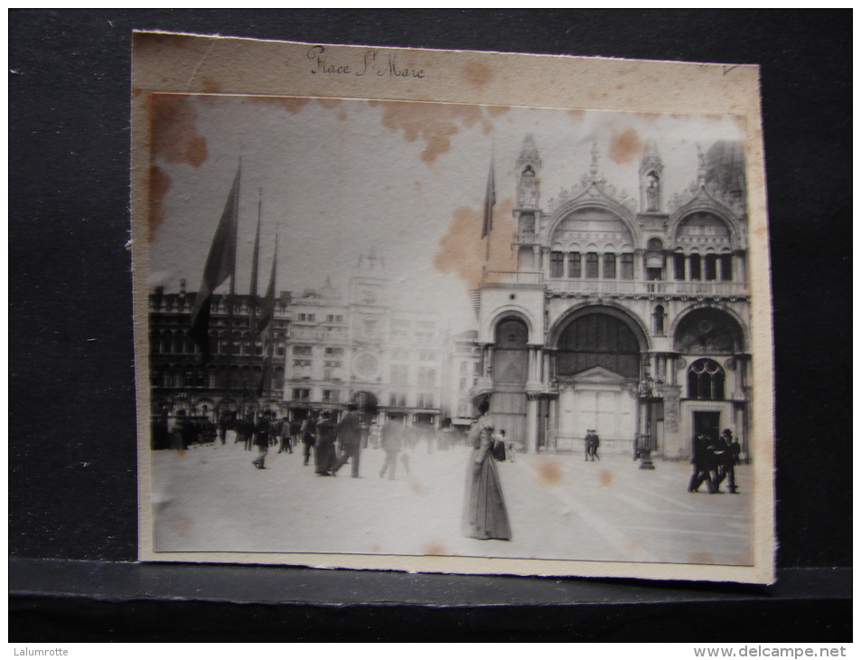 AF. Photo. 50. Ancienne Photo De La Place Saint Marc à Venise - Lieux