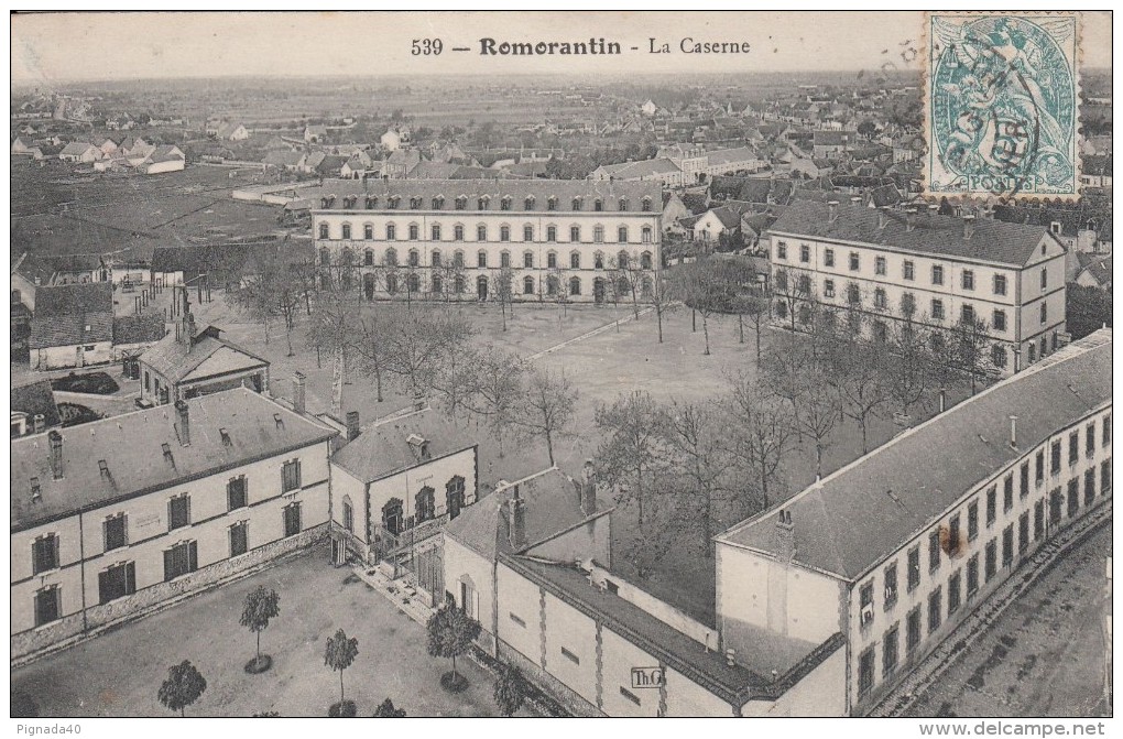 Cp , 41 , ROMORANTIN , La Caserne - Romorantin