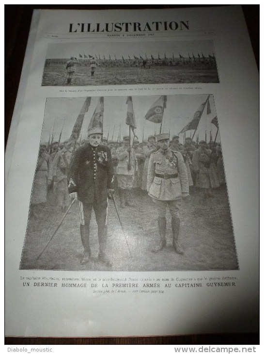 1917 ;Pubs All;Quartier Juif,Josaphat JERUSALEM;Britischs à Rosyth;VENISE;Taglio Del Sile;Gl SARRAIL;St-Jean-des-Vignes - L'Illustration