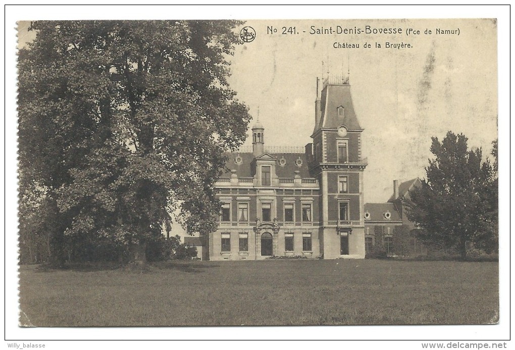 Carte Postale - SAINT DENIS BOVESSE - Château De LA BRUYERE - CPA  // - La Bruyère