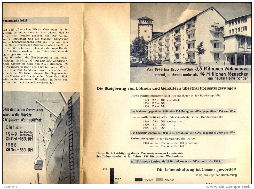 Magazine Revue Tijdschrift - OEEC - 10 Jahre Europa - Europaischer Wirtschaftsrat - 1957 - Autres & Non Classés