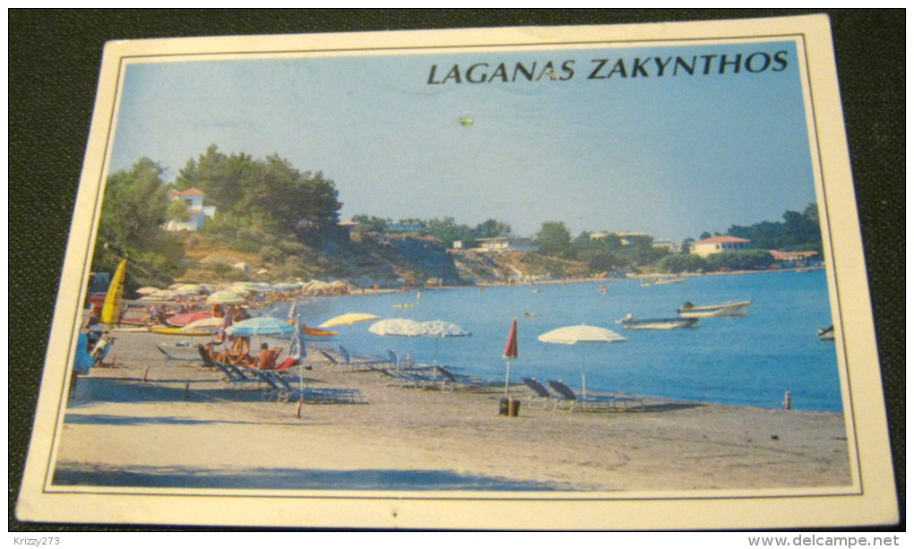 Greece Zakynthos Laganas - Greco Cards - Used - Grecia