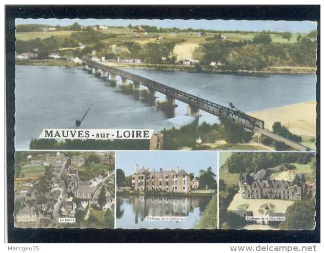 44 Mauves Sur Loire Multivue édit. Artaud Pont Chateau Le Bourg - Mauves-sur-Loire