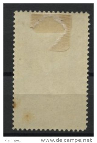 GERMANY, SEMI OFFICIAL AIRPOST STAMP 1912 UNUSED HINGED - Airmail & Zeppelin