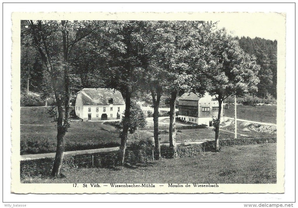 Carte Postale - SAINT VITH - Moulin De Wiesenbach - Muhle - Molen - CPA   // - Saint-Vith - Sankt Vith