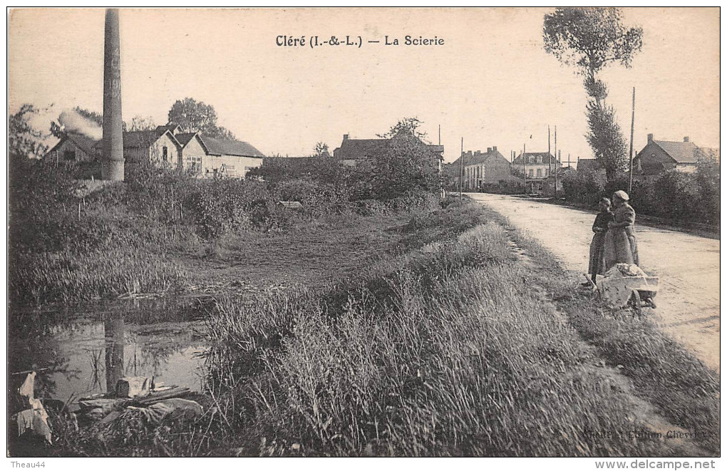 ¤¤  -   CLERE   -   La Scierie   -  Lavoir , Laveuses , Lavendières   -  ¤¤ - Cléré-les-Pins