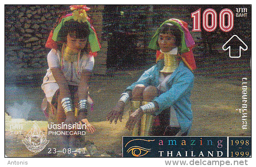 THAILAND(L&G) - Amazing Thailand 1998-1999, TOT Telecard 100 Baht, CN : 826K, Used - Thailand