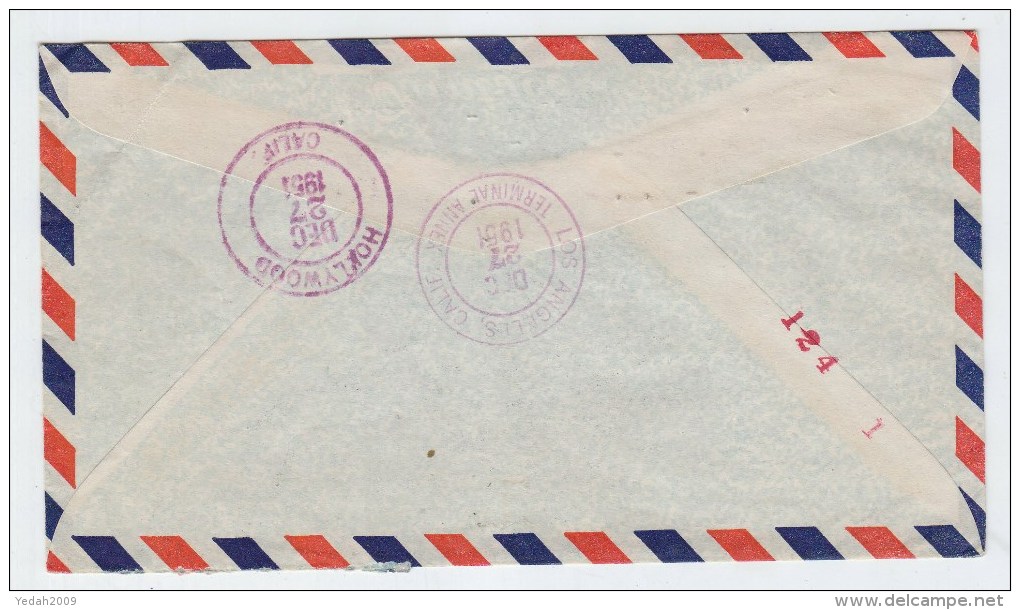 Brazil/USA AIRMAIL EXPRESS SPECAIL DELIVERY REGISTERED COVER 1951 - Airmail