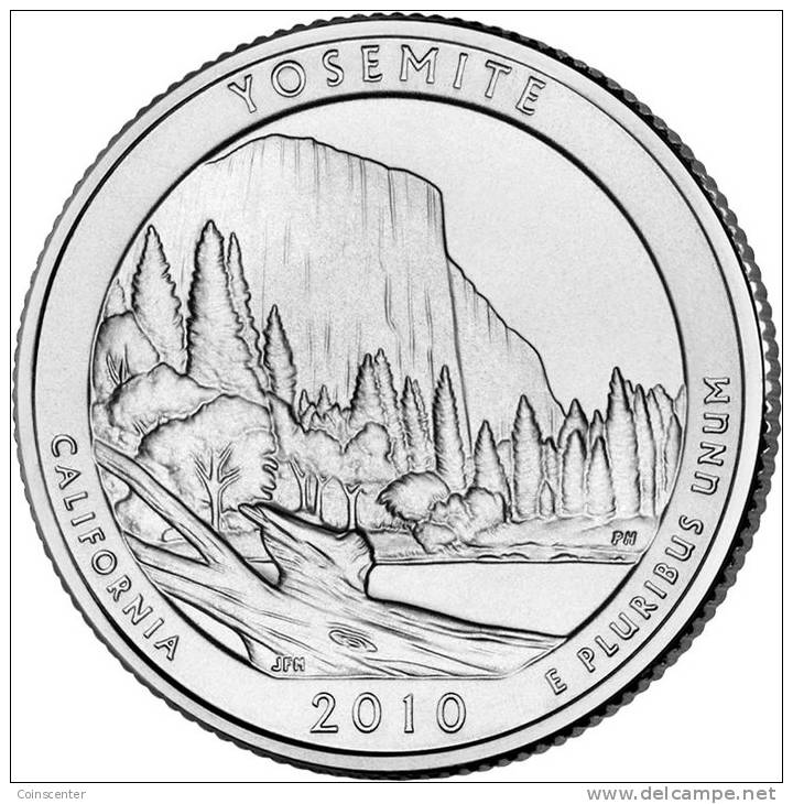 USA QUARTER (1/4 Dollar) 2010 D Mint "Yosemite" UNC - 2010-...: National Parks