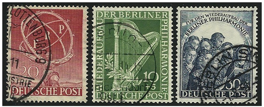 (7811) -  Berlin 1950,  Lortzing, Philharmonie, Sauber Gestempelt - Gebraucht